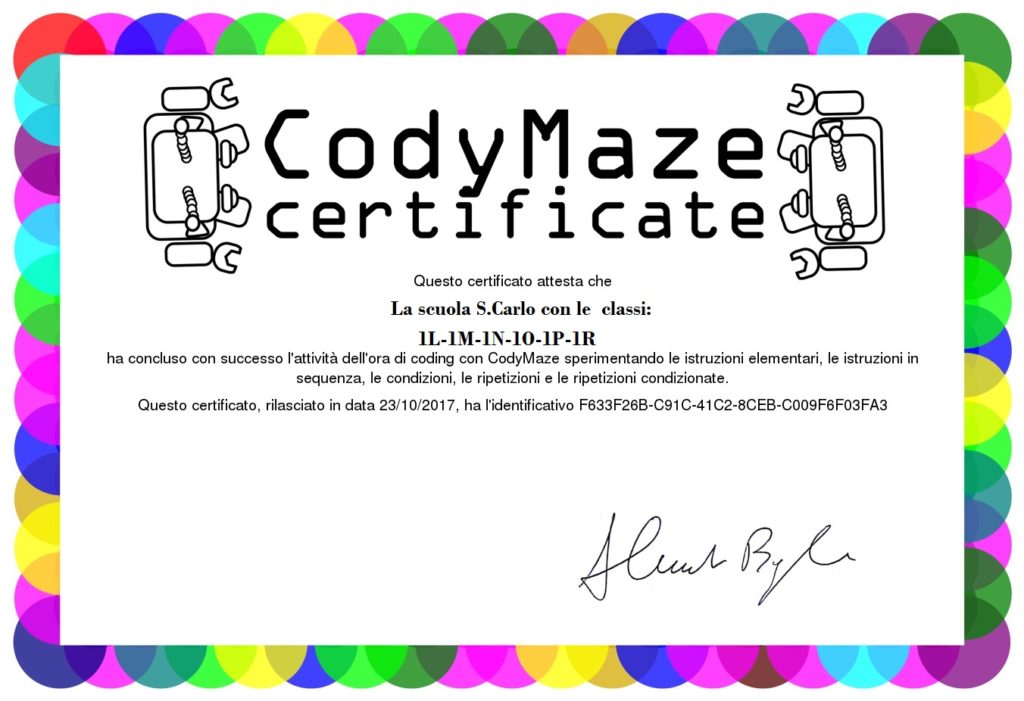 S. CARLO: Cody Maze una mattinata con il coding in piazza