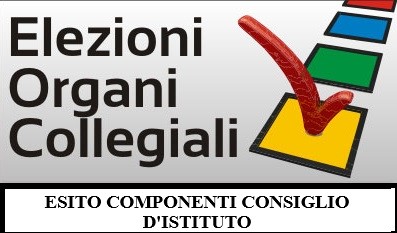 ESITO ELEZIONE COMPONENTI DEL CONSIGLIO D'ISTITUTO