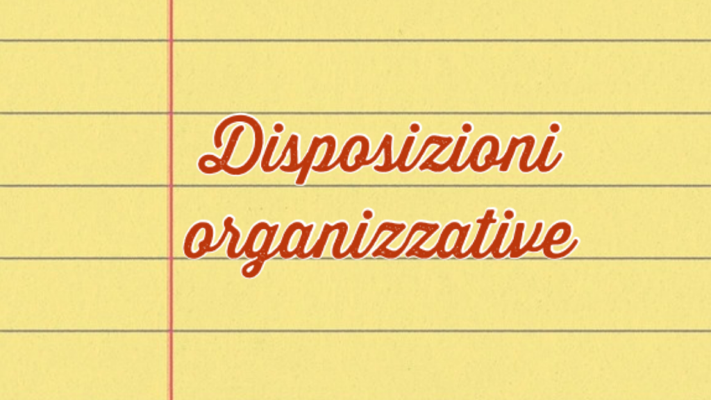 Disposizioni organizzative in seguito al DPCM del 17/05/2020