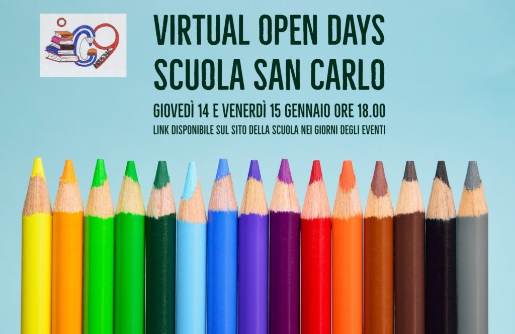 VIRTUAL OPEN DAYS SCUOLA SAN CARLO