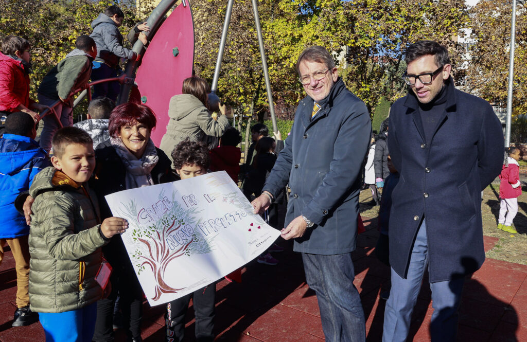 Inaugurazione parco Piazzale Primo Maggio - Scuola Cittadella