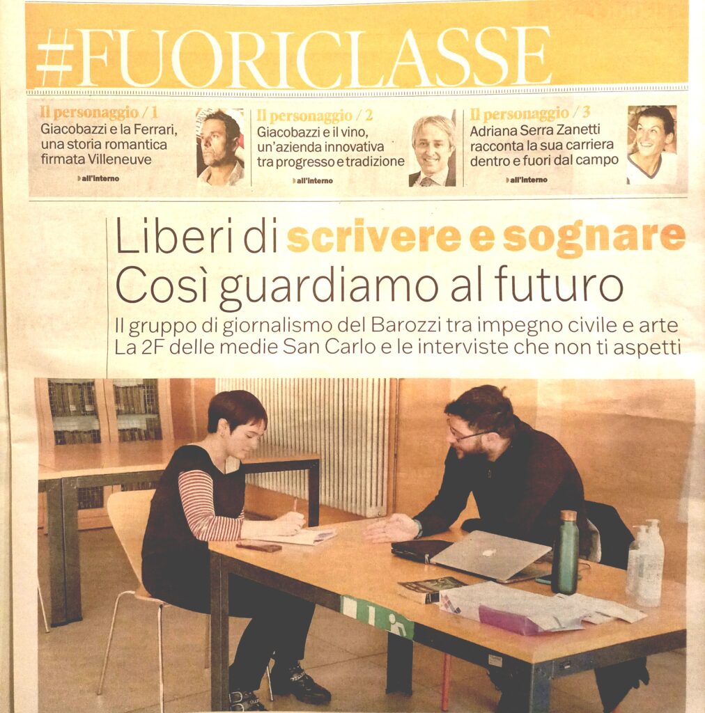 Giornalisti in Erba: Scuola San Carlo