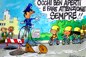 Visione spettacolo “Col casco non casco” educazione stradale - Scuola primaria Cittadella