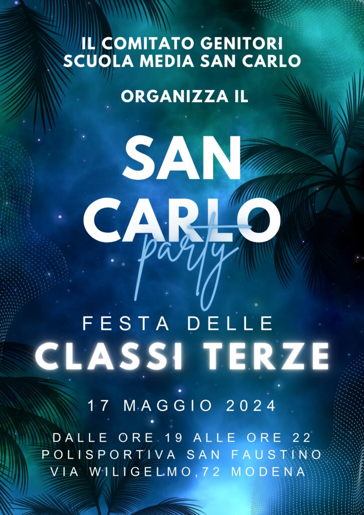 FESTA SC. SEC. 1° SAN CARLO - 17 MAGGIO 2024