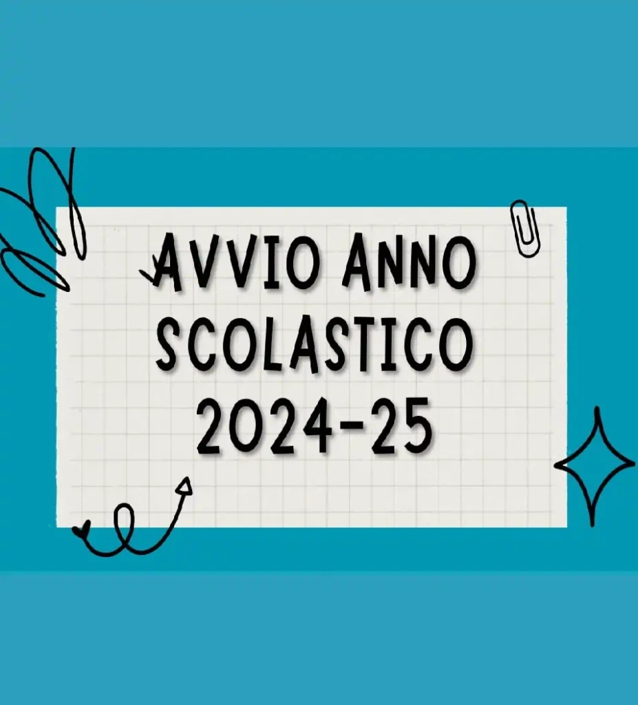 SAN CARLO - AVVIO ANNO SCOLASTICO 2024/2025